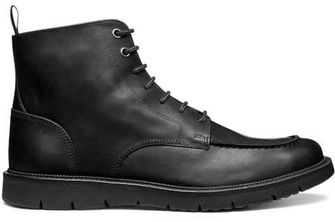 Geox Bottes U Pove pour homme, Noir, 44 EU