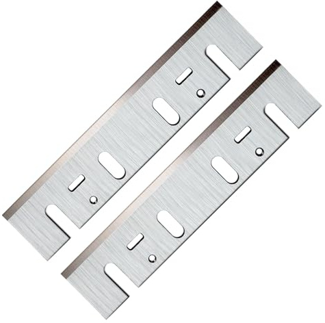 Hookurity Lames de raboteuse 1805N HSS Couteaux de raboteuse électrique Accessoires d'outils électriques de Remplacement for - Lot de 2