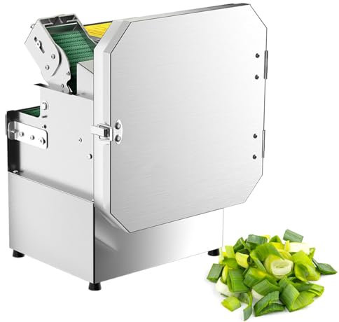 GESAIDES Hachoir à légumes électrique, Trancheuse à légumes Professionnelle 200 W, Coupe-oignons Verts, Robot Culinaire, pour légumes, Oignons, Ail, Gingembre, Piment, Pommes de Terre
