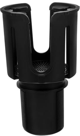 Ciieeo Portabicchieri Auto Espansore Organizer Per Veicoli Con Base Regolabile Compatibile Bicchieri Lattine Bottiglie