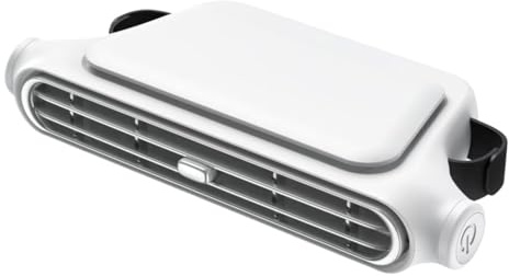 Generisch Ventilateur USB pour siège auto, avec 3 vitesses, accessoire de voiture pour voyage, camping, bateau, camping-car, maison, voyage