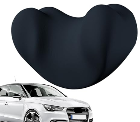 Nackenkissen Für Autositze Herzförmige Atmungsaktive Bequeme Ergonomische | Auto Reise Kopfstützenkissen Für Fahrzeuge Wie Auto LKW Van Limousine Wohnmobil Und Für Zuhause