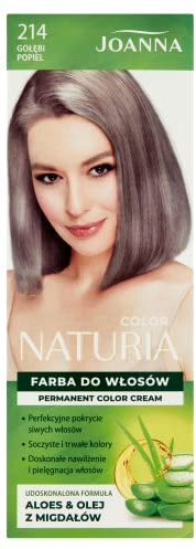Joanna Naturia - Colorazione professionale per capelli da donna, fornisce un colore a lunga durata, contiene estratto di pesca e proteine del latte, colore attraente e profondo dei capelli, colore