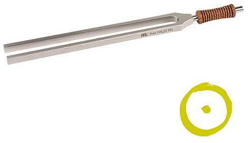 Sonic Energy Planeten Therapie Stimmgabel – Sonne 126,22 Hz / H2 – Für Meditation, Klangheilung, Entspannung – Inkl. Baumwolltasche (TTF-S)