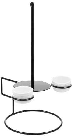 SHERCHPRY Stainless Donut Display Stand 13.19 X 8.27 X 7.09 in Snack Holder Rack for Donuts Onion Rings and Sweet Treats Reusable Dessert Display for Wedding Holiday Party Children S Event