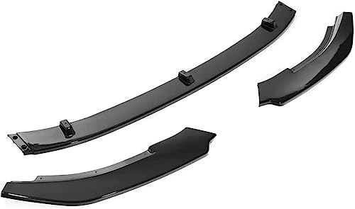 Frontal Alerón Spoiler Labio para VW Golf 6 Mk6 GTI/GTD 2010 2011 2012 2013,Parachoques Delantero Labio Divisor Difusor Kit Carrocería