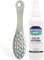Callus Remover for Feet Extra Strength with Stainless Steel Foot File (Pedicure Grade) - Professional Foot Rasp Callus Remover Softener - Callus Treatment Heels, and Hands - Cuticle Remover & Softener