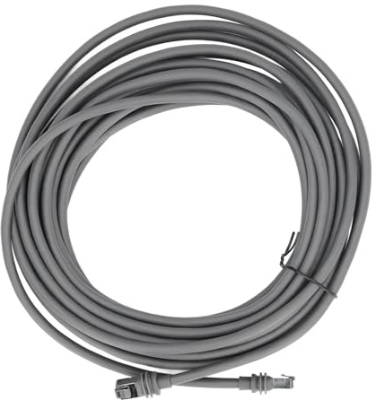 Asixxsix Cavo per V3, Cavo Satellitare Standard in Rame PVC 15FT 2000Mbps, Sostituzione del Cavo Satellitare Rettangolare Impermeabile IP68 per Antenna Parabolica Gen 3 e Router