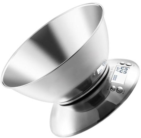 Alipis Balance Pour Aliments Cuisine Acier Inoxydable Outil De Pesée Accessoire De Cuisine Pour Maison Et Restaurant