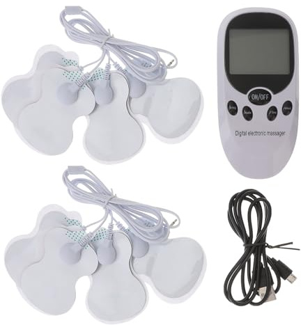 Dc Kleiner Multifunktions Muskelmassagegerät 1 Stück, Weiß | 3 Stück Aaa Batterien, Kunststoffgehäuse, für Beine und Taille, Heim und Salonanwendung