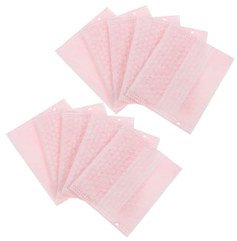 DECOMELODY 30piezas Algodón Desmaquillante Portátil Discos Desmaquillantes Para Mujeres Exfoliantes Faciales Para Viajes y Maquillaje Diario