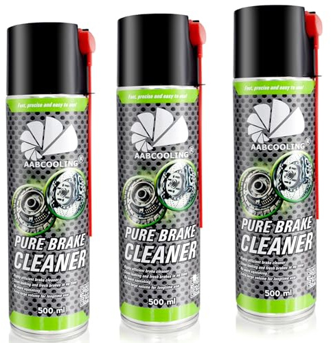 AABCOOLING 3x Detergente/Sgrassante Motore 500 ml – Engine Cleaner Spray ad alta efficacia, Rimuove olio, grasso, sporco, Pulizia coperture, scatole cambio, alloggiamenti, uso Officina e Fai‑da‑te