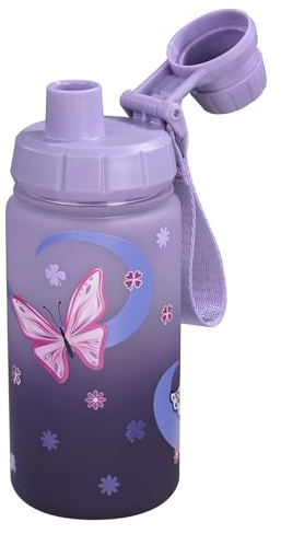 Step by Step Trinkflasche Sweet Butterfly violett