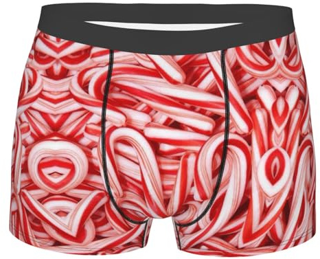 Boxershorts Attillati Godis Hund Klassiska Boxershorts för Män Stretch Shorts Dagligen Arbete Kontor, Boxer Briefs 1545, M