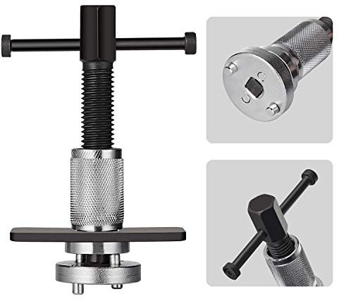 Universal Brake Caliper Piston Rewind Kit Wind Back Tool Set for replacement of brake pads, brake discs or brake shoes,3 Pieces Set