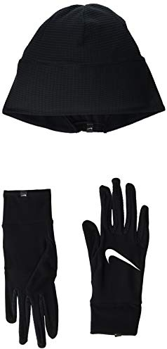 Nike Damen Nike gloves Beannie, Schwarz, XS EU