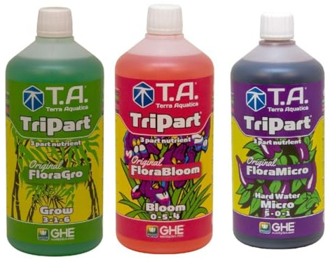 Starter kit TRIPART eau dure en litre - Terra Aquatica