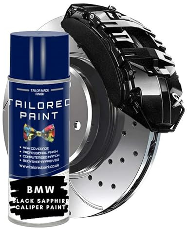 BMW svart safir M-sport värmebeständig aerosolspray bromsok färg
