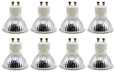 Mengjay 5W GU10 LED Lampe, Ersetzt 50W Halogenlampen, 500 Lumen LED Leuchtmittel Reflektorlampe, Warmweiß 3000K, 120° Ausstrahlungswinkel, 8er-Pack