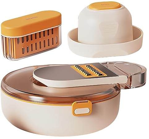 Erice Vegetable Chopper, Onion Food Slicer Cutter Chopper, Kitchen Gadgets, Kitchen Vegetable Slicer Dicer Cutter, Multifunctional Kitchen Gadgets for Onion, Cucumber, Potatoes