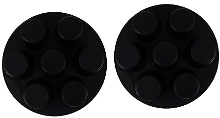 Alipis 2pcs Muffin Tray Silicone Muffin Cake Cups Air Fryer Accessories Non-Stick Baking Mold