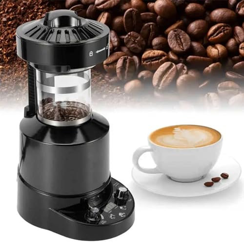 100G Coffee Roaster Machine, 2100W Home Coffee Bean Roaster Machine, Household Roaster - Cold/Hot Air Adjustment, for Cafe Shop Home, Office