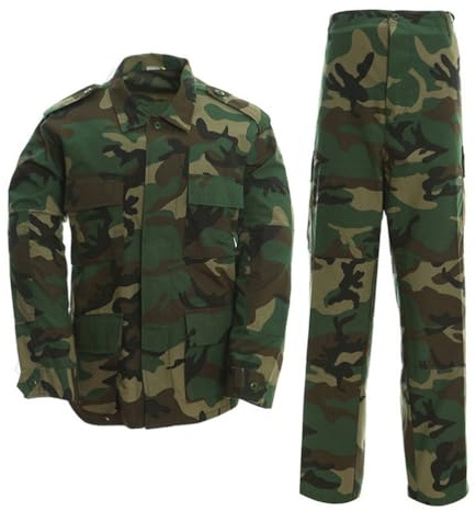 Oanviso Herren 2 Teilig Windjacke Tactical Übergangsjacke Combat Regenjacke Taktische Tarnung Cargo Hose Warm Winter Uniform Set Männer Militär Anzug Outdoor Jagdbekleidung