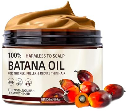 Batana olja för hår: Naturlig olja för hårväxt och hårtillväxt, hårvård och hindring av håravfall – 120 ml