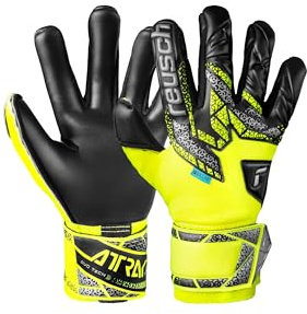 Reusch Profi Torwarthandschuhe Erwachsene | starker Grip & optimale Passform | Latexerweiterung | atmungsaktiv | für Training & Spiel | Naturrasen & Kunstrasen | Attrakt Duo