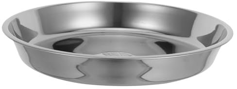 Gatuida Teglia Rotonda Per Dolci Da Forno 26 Cm in Acciaio 304 Resistente Ad Alte Temperature Rivestimento Antiaderente Per Torte, Crostate e Riscaldamento in Cucina