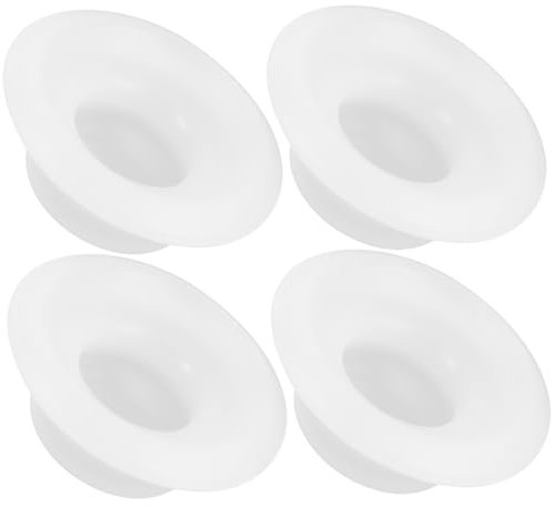 Alipis Juntas Para Botellas Tapón De Rosca 10 Piezas Sellado Hermético Silicona Blanca Repuesto Para Botellas De Cerveza y Agua Uso Doméstico Antifugas