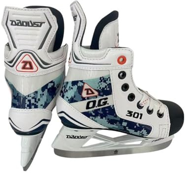 Daoust 301 Camo Senior Eishockey Schlittschuhe (Blau, 7.0 = EU 42)