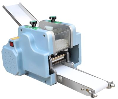 Macchina automatica per pelle per ravioli, pressa elettrica in acciaio inossidabile, wrapper rotondo per wonton, produzione di processore multifunzionale per ristoranti domestici commerciali