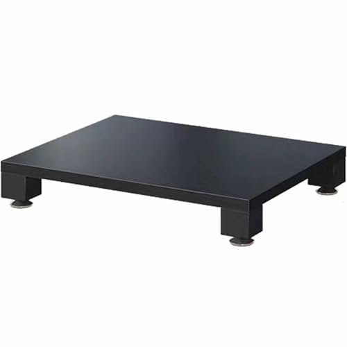 LIGUIEN Mueble Equipo Hifi, Gabinete de Audio HiFi Multicapa Multifuncional, 1/2/3/4 Nivele Estanteria Audio, Estante de Almacenamiento de Componentes Estéreo para Salón(1Tier-B-60x48x10cm/20x16x4in)