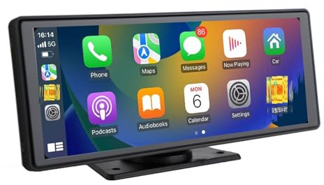 Tablet per auto Schermo Carplay da 10,26 pollici per Apple Android Auto universale