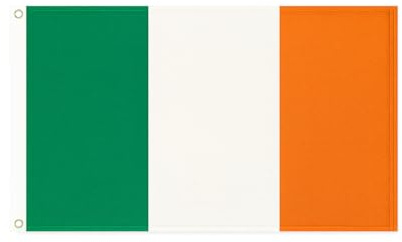 Brick Takeover Länder Flagge 150cm x 90cm, mit Metallösen (Irland)