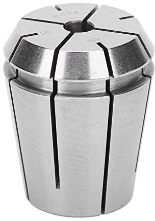 ZIXINNKC Utensile per fresatura CNC Mandrino Accessori per macchine per incidere Foro posteriore per coda ERG32 6,3 x 5 mm
