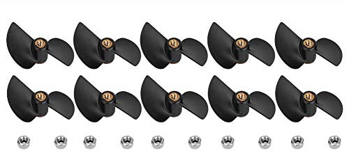 RC Propeller Ersatz, 10 Stück Brushless kompatibel, Boot Propeller Set für Modellbau DIY Wassersport Hobbyisten