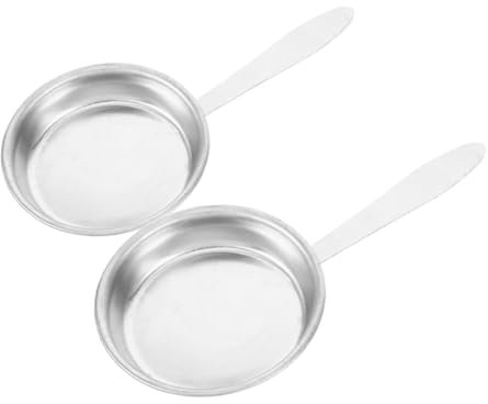 IMIKEYA Candle Snuffers and Candle Extinguisher Caps 2pcs Stainless Steel Fire Extinguishing Cover with Metal Design for Household and Wick Snuffing Suitable for Home and Aromatherapy Use