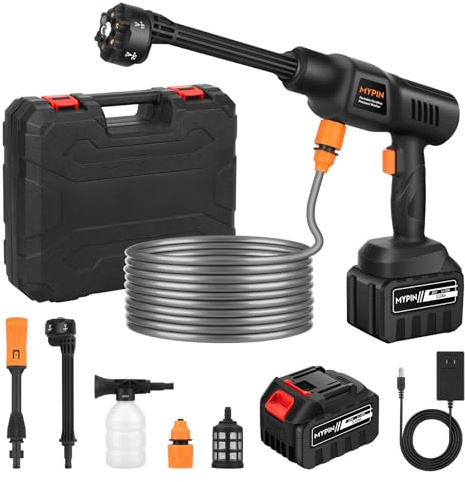 Portable Cordless Pressure Washer, 600PSI Brushless Handheld Wash Machine