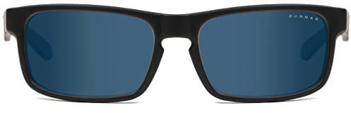 Gunnar Gaming and Computer Eyewear - Enigma, Frame Colour: Onyx, Lens Tint: Sun (Blocks 95% Blue Light & 100% UV Light) - Blue Light Blocking Glasses - Patented lens - Reduce eye strain & dryness
