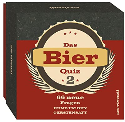 Das Bier-Quiz 2 (Neuauflage) - 66 neue Fragen rund um den Gerstensaft - Das perfekte Partyspiel und das ideale Geschenk für jeden Bierliebhaber: 66 neue unterhaltsame Fragen rund um den Gerstensaft