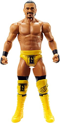 WWE GTG57 - Angel Garza Basis-Actionfigur, beweglich, ca. 15 cm, zum Sammeln, Spielzeug ab 6 Jahren