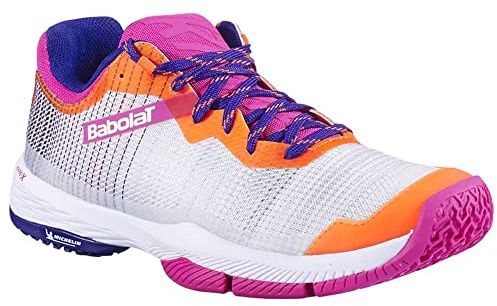 Babolat Padel damskor Jet RITMA grå/orange/rosa AH 2021, 1 stycke, 38.5 EU