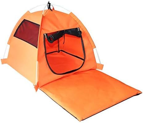Haustier-Katzenzelt, großes Höhlenbett für Indoor-Katzen und kleine Hunde, Haustierhaus, Hundekäfig, zusammenklappbar, Outdoor-Katzenbettunterlage für Reisen, Pop-Up-Hunde-/Katzenzelt, Camping,