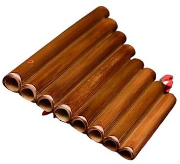 Panflöte Panflöte Instrument Spielen Vorhand 8 Rohre Erwachsene Bitter Bambus Volksmusik 8 Rohre C Tune(C tune)