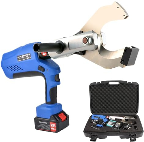 Electric Ratchet Cable Cutter, Cordless Hydraulic Shears for Efficient Copper and Aluminum Wire Cutting