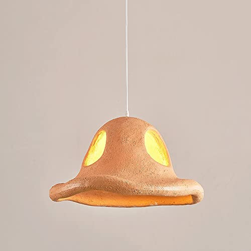 Luz de colgante Resina creativa de la lámpara colgante de la lámpara de sombra, lámpara de techo de caída nórdica del accesorio de iluminación de la isla de la cocina, lámparas suspendidas del