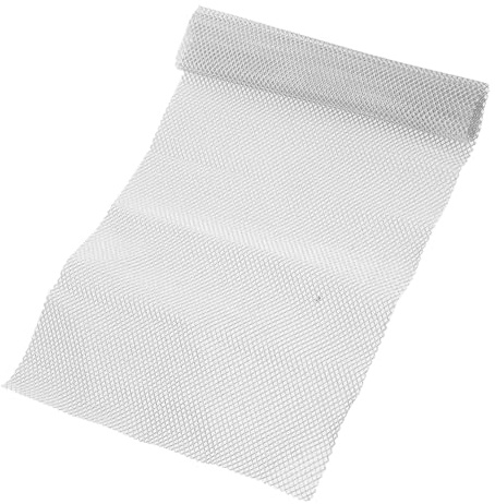 Abaodam Miniature Aluminum Wire Mesh Fence for Model Trains and Dollhouses DIY Sand Table Accessory with Precision Detailing Suitable for Micro Gardens and Craft Projects