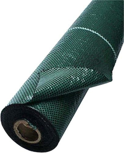 EYRMQWJPC Control de Malas Hierbas, Esteras duraderas for la protección de árboles contra malezas y membranas for Cubrir el Suelo(0.91x15m(3x50ft))